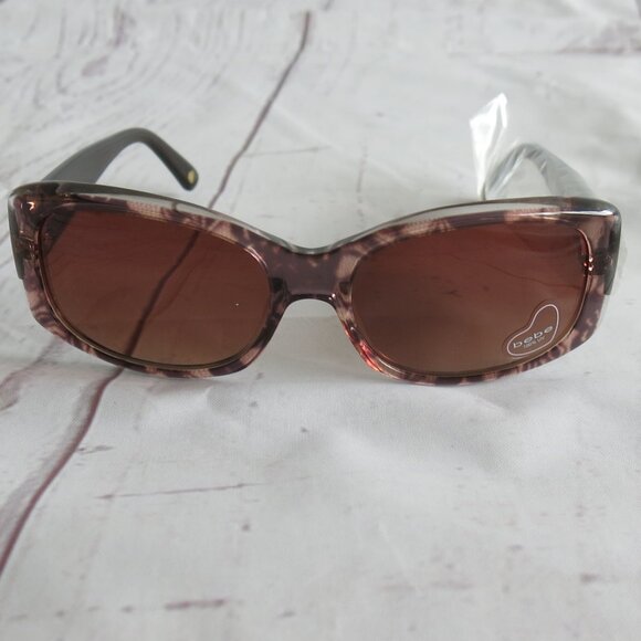 Bebe Getta Man BB7089 Topaz/ Brown Gradient Sunglasses - Picture 1 of 8